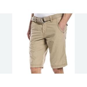 Timezone Men’s Chino Cotton Shorts/Style RussellTZ/ Sz 38 Light Beige
